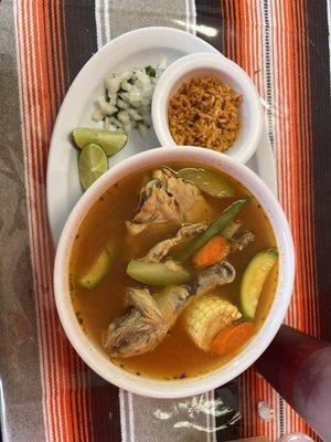 Caldo de Pollo Soup