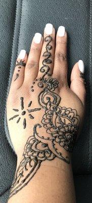 Birthday mehndi!