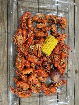 2lbs of delicious crawfish