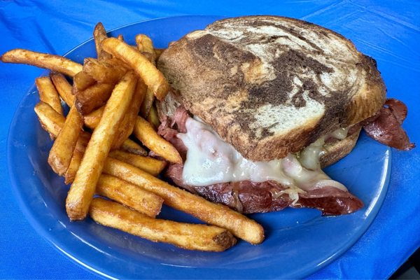 Reuben and fries