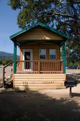 We design & build custom cabins/park model cabins at our factory in Santa Maria, CA