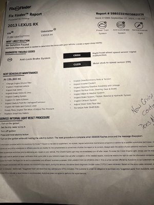 These are the codes that came back and prevented my car from passing inspection, and Autohub refused to cover the repair.