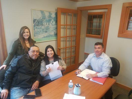 Another happy family. Thanks Nicole Vitello and Lloyd Teitelbaum with your awesome services to help Sonia and Jose with their home purchase.