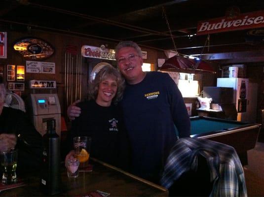 Greatest owners ever! Andy and Brenda!