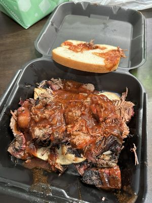 Beef burnt ends to die for