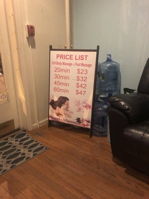 Pricing board