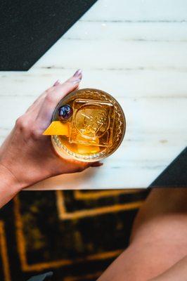 Vic's Smoked Old Fashioned