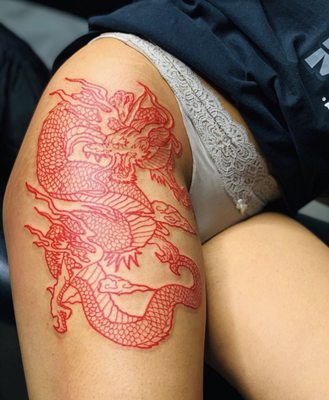 Red Dragon Tattoo