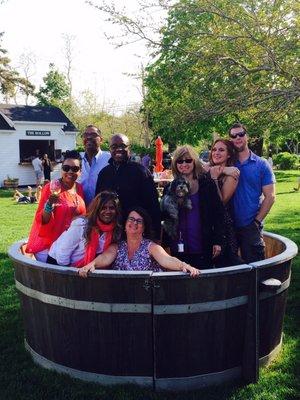 Cape cod Truro Winery in a barrel !!