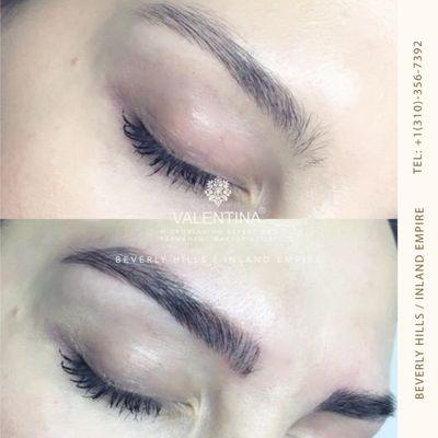 Eyebrow Microblading by Valentina