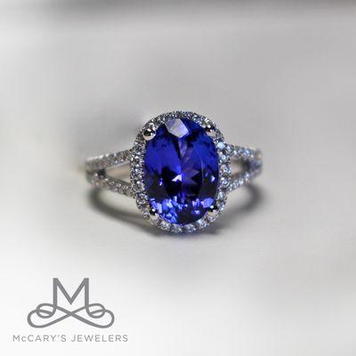 Perfect gemstone ring for graduation.