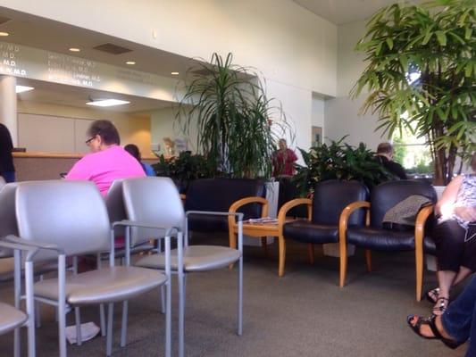 Large waiting room for very long waits