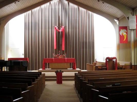 Sanctuary of Keystone Congregational Church