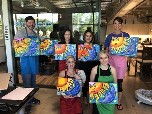 Paint Party and Wine