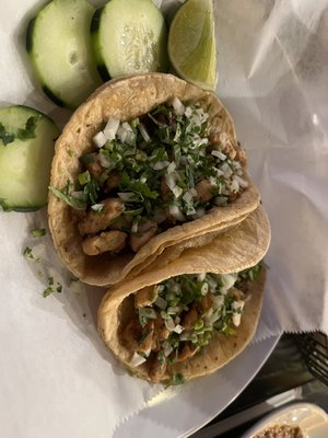 chicken tacos