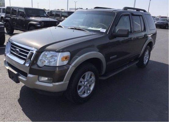 2008 Ford Explorer Eddie Bauer Limited - low miles!! I love it.