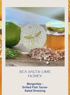 Sea Salt and Lime Infused Honey