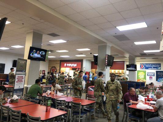 Inside Food Court