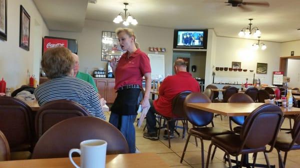 Acual waitress from small towns.