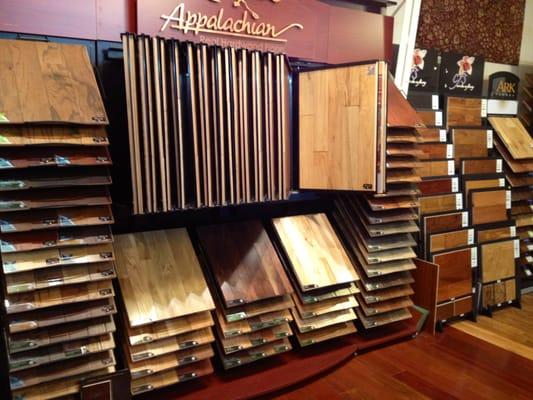 We have a wide variety of hardwood flooring.