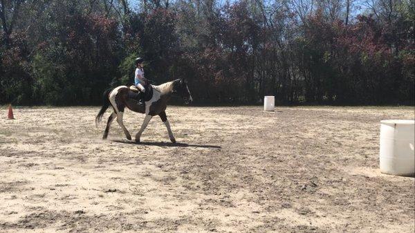 Riding Lesson on CJ