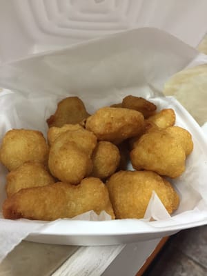 Order of fried cauliflower