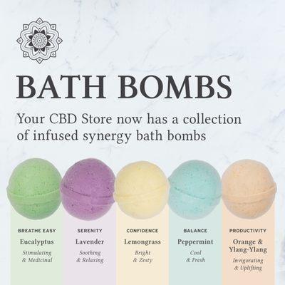 If your favorite pass time is bath time then you'll love the terpene rich scents of our CBD bath bombs.