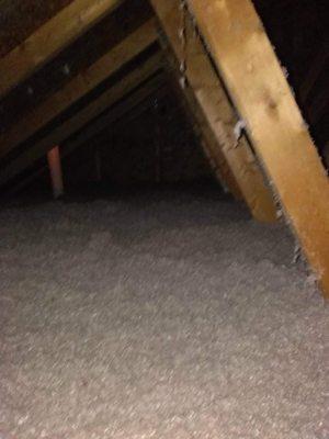 Attic insulation