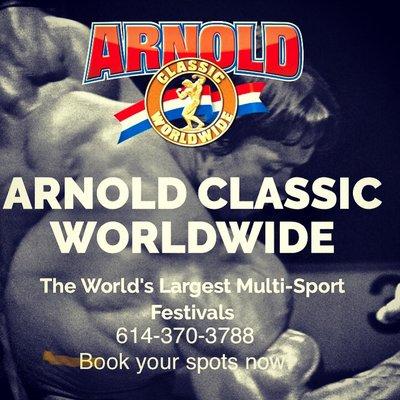 Reservations being taken now for the Arnold Classic!