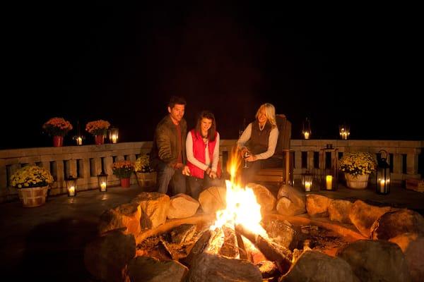 Enjoy a relaxing fire with the family!