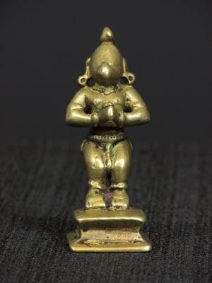 Hanuman, 18th c Indian brass casting