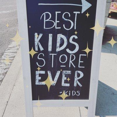 Unofficially voted Best Kids Store EVER!