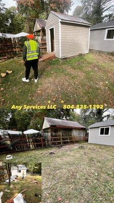 Shed Removal in Chesterfield Va