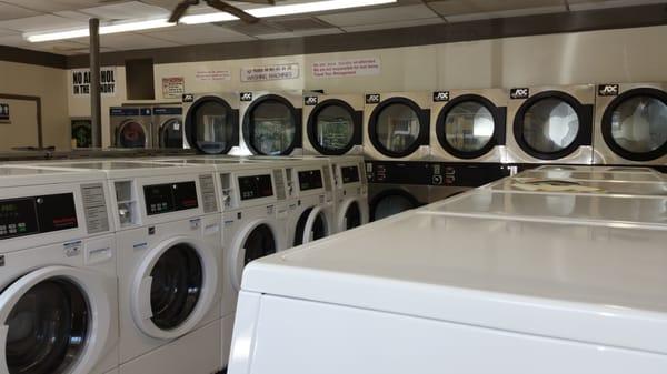 Retool of Laundry Center laundromat in Des Moines IA