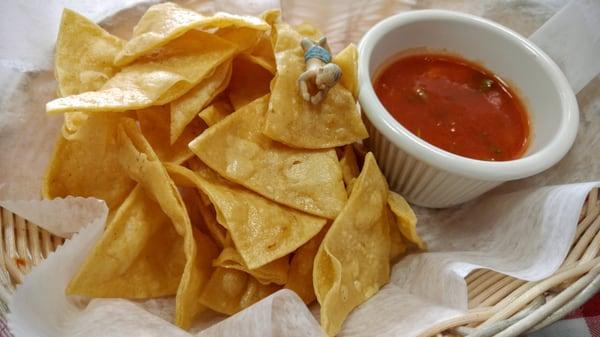 Complimentary Chips and Salsa