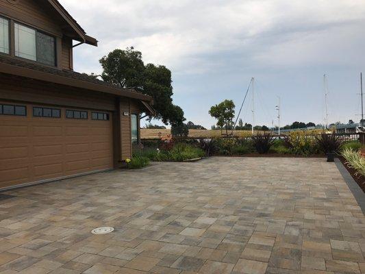 New Slate Driveway in Alameda, CA