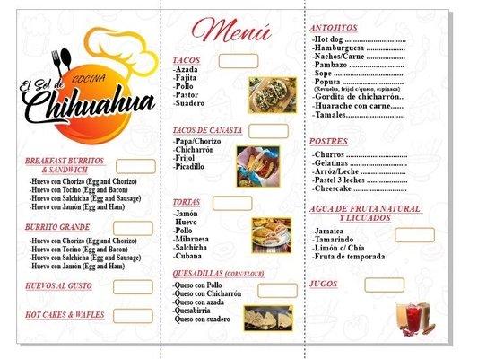 MENU COMPLETO