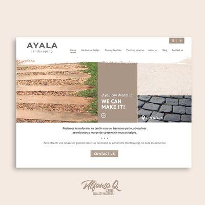 Web Design | SEO | Branding - Landscaping / Hardscaping Company
 
 https://www.ayala-landscaping.com/