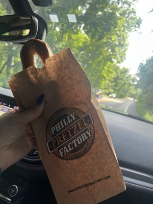 Pretzel to go