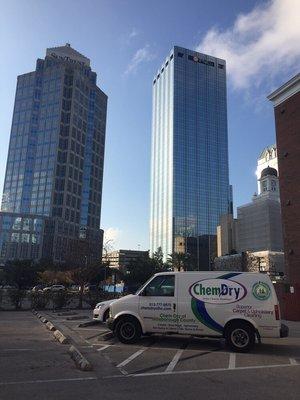 We clean commercial properties and spaces in addition to homes!