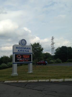 Rodman Arena Of Walpole -- 2130 Providence Highway / Route 1, South Walpole                Sign