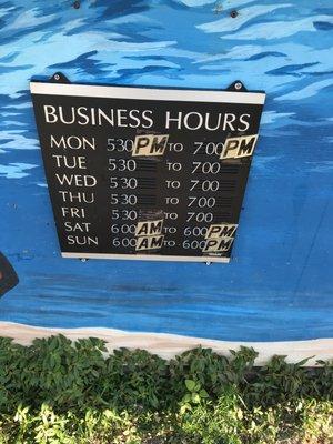 Business Hours