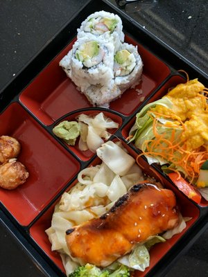 Salmon Teriyaki Bento Box