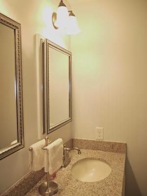 2013 Bathroom remodel, sink