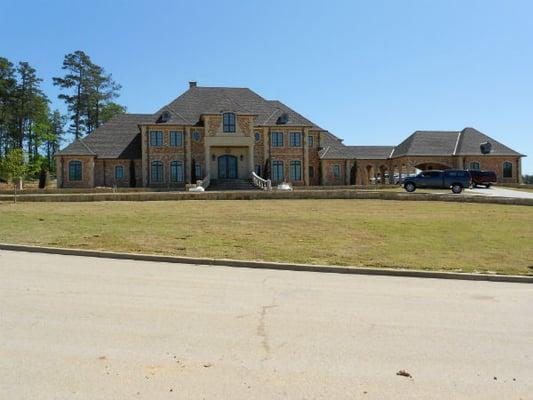 Large East Texas house with home theater and automation package.