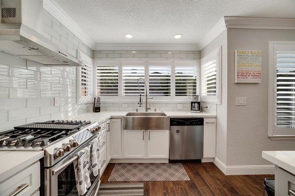 Updated Kitchen - sink in the same spot