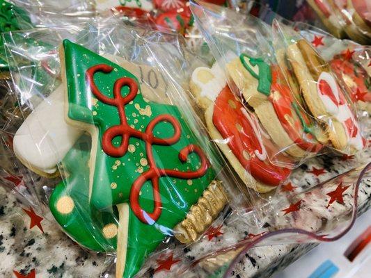 Other assortment of cookies she had for sale at Winter Wonderland Pop Up at Kidzways