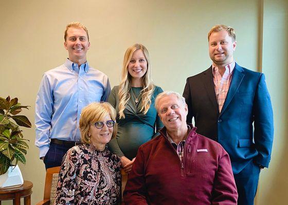 IHG cofounders, Dr Jen & Dr Robert Erickson, w/ their children and team members David Erickson, MD, Betsy Mikac, FNP-C, & Robbie Erickson.