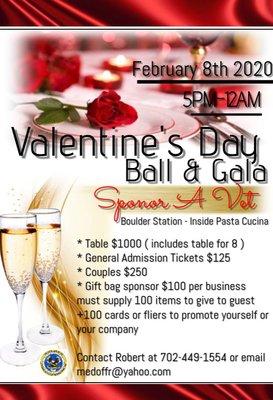 Veteran's Valentines Day Ball & Gala