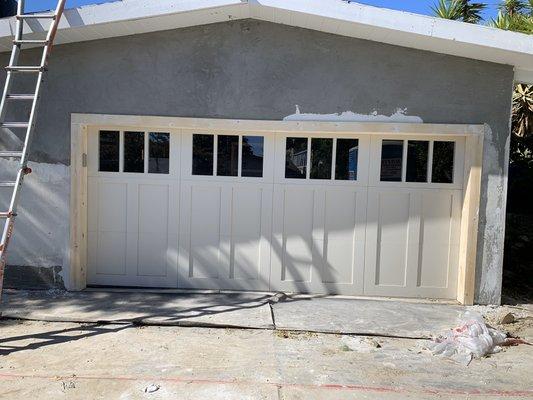 Pacific Palisades custom wood door pre paint.